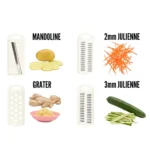 Vegetable Slicer 5-in-1 Adjustable Grater & Food Cutter - Image 4