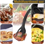 Grip & Flip Spatula 2-in-1 Non-Stick Nylon Tongs - Image 5