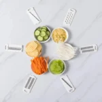 9 in 1 Vegetable Cutter Multi-Functional Potatoes Manually Cut Shred Slicer Grater Kitchenware Acceesories Tools - Image 2