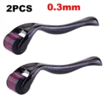 0.2-0.3mm Microneedle for Facial Body Hair Growth Derma Roller for Skin Beard 540 Needles Micro Face Roll Tool - Image 7