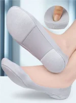 Women's Boat Socks for Plantar Fasciitis | Shock-Absorbing Insoles, Invisible Non-Slip Foot Pads for Comfortable Support - Image 9