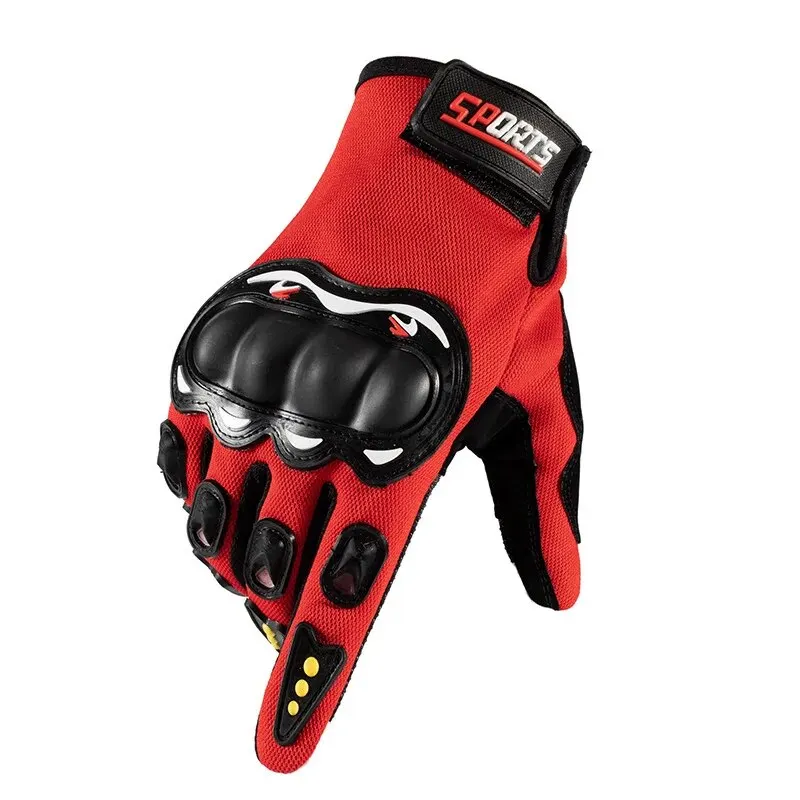 Sad1ee56412ab4495b4704845aedac865b.webp Full-finger Motorcycle Gloves Men Touch Screen Outdoor Off-road Sports Cycling Motorcycle Finger Gloves - Image 1