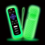 1/2/3 piece set of luminous silicone remote control with rope suitable for TCL Hisense Roku TV remote control - Image 12
