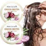 Onion & Biotin Shampoo Bar - 60g, Suitable for All Hair Types, Moisturizing and Smoothing, Rich in Rosemary Extract - Image 6