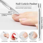 Professional Nail Care Kit 10PCS 100/180 Grit File & Manicure Tools - Image 6