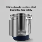 TINSOL Household Kitchen Stainless Steel Electric Coffee Bean Grinder 500 ml Large Capacity Multifunctional Bean Flour Grinder - Image 5