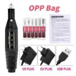 LULAA Portable Professional Electric Nail Drill Machine Manicure Tools Pedicure Drill Set Family Nail File Nail Drill Equipment - Image 21