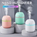 220ML big fog amount usb air humidifier Small desktop humidifier home intelligent car aromatreatment machine