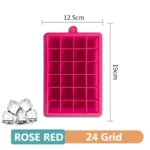 Silicone Ice Cube Tray 4/6/8/15 Grid Jumbo Square Mold - Image 8