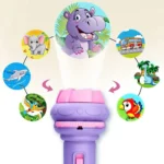 Kids Projection Flashlight 80 Patterns LED Bedtime Story Toy - Image 3