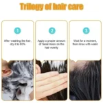 Rice Magic Keratin Hair Mask 5 Seconds Repair Damaged Frizzy Hair Soft Smooth Shine Moisturizing Nourishing Hair Root Care - Image 6
