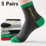 10pairs Breathable Cotton Sports Stockings Men Bamboo Fiber Autumn and Winter Men Socks Sweat Absorption Deodorant Business Sox - Image 15