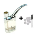 Complete set Cleanable Acrylic Smoking Pipe Fashion Microfilter Tobacco Pipe Circulation Reduce Tar Smoke filter Cigarette Tool - Image 21