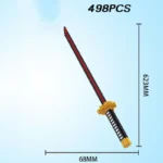 Samurai Sword Building Blocks Ages 14+ Katana Model Kit - Image 4
