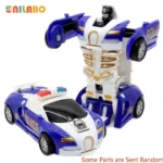 Transformable Robot Car Toy Ages 4–12 Sports Vehicle Model - Image 9