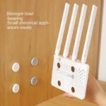Magnetic Remote Control Holder Wall Mount Adhesive Remote Control Holder Strong Hold Tv Remote Holder for Home Office - Image 5
