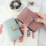 New Fashion Short Women's Wallet Zipper Card Holder Cute Female Coin Purse High Quality PU Wallets For Girls - Image 6