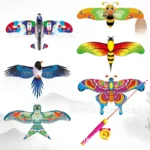 Kids Cartoon Kite 35cm Eagle & Butterfly with 50m Line - Image 4