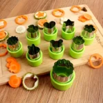Stainless Steel Cookie Cutters 9PCS Fruit & Vegetable Shape Set - Image 4