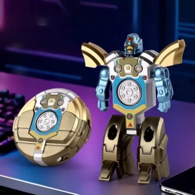 360 rotating robot fidget toy sensory ball