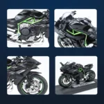 Diecast Motorcycle Model 1:18 Alloy Miniature Bike Toy - Image 6