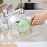 4 In 1 Vegetable Cutter Multifunctional Handheld Electric Wireless Chop Garlic Mash Minced Slice Onion Cutting Cooking Gadget - Image 6