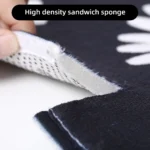 VIKAMA Kitchen Carpet Washable, Non-Slip, Absorbent Floor Mat, Bathroom Floor Mat, Absorbent Kitchen Mat, Door Mat, Room Decorat - Image 6