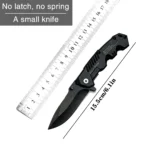 Portable Multifunctional Folding Survival Knife with Sharp Pocket Knife Suitable for Outdoor Camping and Wilderness Survival - Image 7