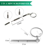 1/2/10pcs Mini 3 in1 Screwdriver Eyeglass Optical Eye Glasses Portable Spectacles Watch Repair Kit Practical Household Hand Tool - Image 4