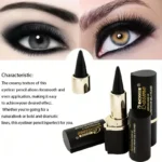 Creamy Texture Eyeliner, 1 Count /2 Counts Easy Coloring Sweat Proof High Pier Pencil, Daily Makeup Accessories for Women and Gi - Image 3