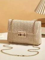 Women Chain Strap Crossbody Shoulder Bag Stylish Evening Party Handbag Elegant Purse For Wedding Banquet Day To Night Outfits - Image 2