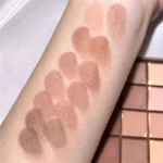 25-color eyeshadow palette - neutral gray and brown earth tones, coffee and chocolate shades, creating versatile, natural to dramatic makeup looks - Image 3