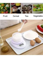 Digital Kitchen Scale 5kg/1g LED Food Weight Measuring Tool - Image 4