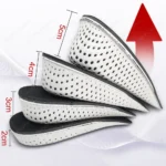 Height Increase Half Shoe Insoles Heel Insert Sport Cushion EVA Memory Foam Heel Lifting 2/3/4/5CM Taller Invisible Heighten Pad - Image 7