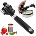 Manual Can Opener 1PC Easy Grip Side-Cut Kitchen Tool - Image 3