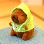 Cute Capybara Plush Toy Hoodie with Wings Simulation Doll Small Size Stuffed Animals Anime Fluffty Toy Birthday Party - Image 3