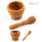 Mortar and Pestle Set 2-Piece Resin Spice Grinder Bowl - Image 10