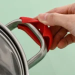 Silicone Pan Handle Covers 2PCS Heat-Resistant Non-Slip Grips - Image 2