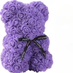2026 Artificial Flower Eternal Rose Teddy Bear for 520 Mom Mother's Day Birthday Valentine's Day Anniversary Gifts & Decorations - Image 8