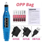 LULAA Portable Professional Electric Nail Drill Machine Manicure Tools Pedicure Drill Set Family Nail File Nail Drill Equipment - Image 12