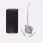 Stainless Steel Tea Infuser Ball 1PC with Chain Hook - Image 6