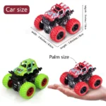 Pull Back Toy Car 4WD Off-Road SUV with 360° Rotation - Image 4