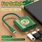 3 In 1 USB C HUB Type C to HDMI 4K with PD 100W Fast Charging USB 3.0 Docking Station for Switch MacBook Laptop Computer Phone - Image 9
