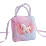 Fashion Sweet Unicorn Handbags For Girls Cute Kid Crossbody Shoulder Bag Children Birthday Party Gift Little Girl Small Purse - Image 16