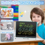 LCD Writing Tablet 11/13/16 Inch Kids Drawing Board - Image 16