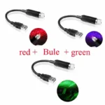 2X Romantic LED Starry Sky Night Light 5V USB Powered Galaxy Star Projector Lamp for Car Roof Room Ceiling Decor Plug and Play - Image 12