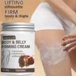 Caffeine Collagen Firming Cream - 100g, Contains Caffeine and Coconut Oil, Rich in Vitamin E, Fragrance-Free, Tightens and Lifts the Abdomen, Thighs, Buttocks, Arms, All Skin Types, Hypoallergenic, Whitening Effect - Image 3