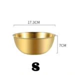 Stainless Steel Mixing Bowls 1-3PCS with Measurement Scale - Image 12
