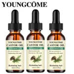 Mix Castor Oil and Rosemary Oil for Hair Growth Enhances hair thickness and Shine, Reduce Hair Loss and Split Ends Hair Care Oil - Image 7
