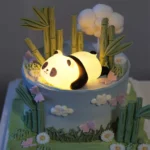 New Panda LED Night Light Living Room Cute Panda Plastic Lamp Bedside Decor Creative Kids Night Light Birthday Gift Decoration - Image 6